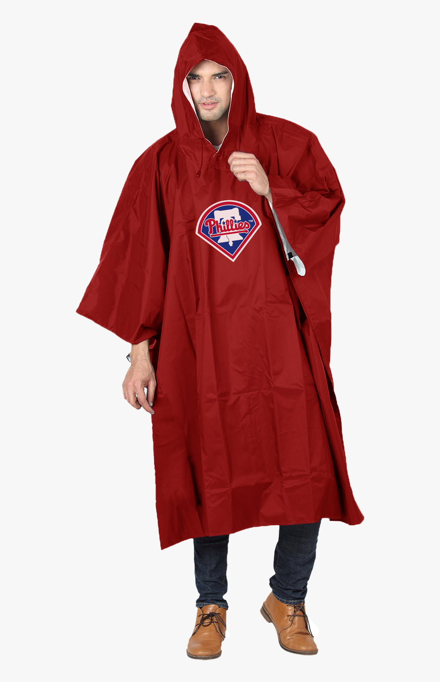 Philadelphia Phillies Rain Runner Poncho By Northwest - San Francisco 49ers Poncho, HD Png Download