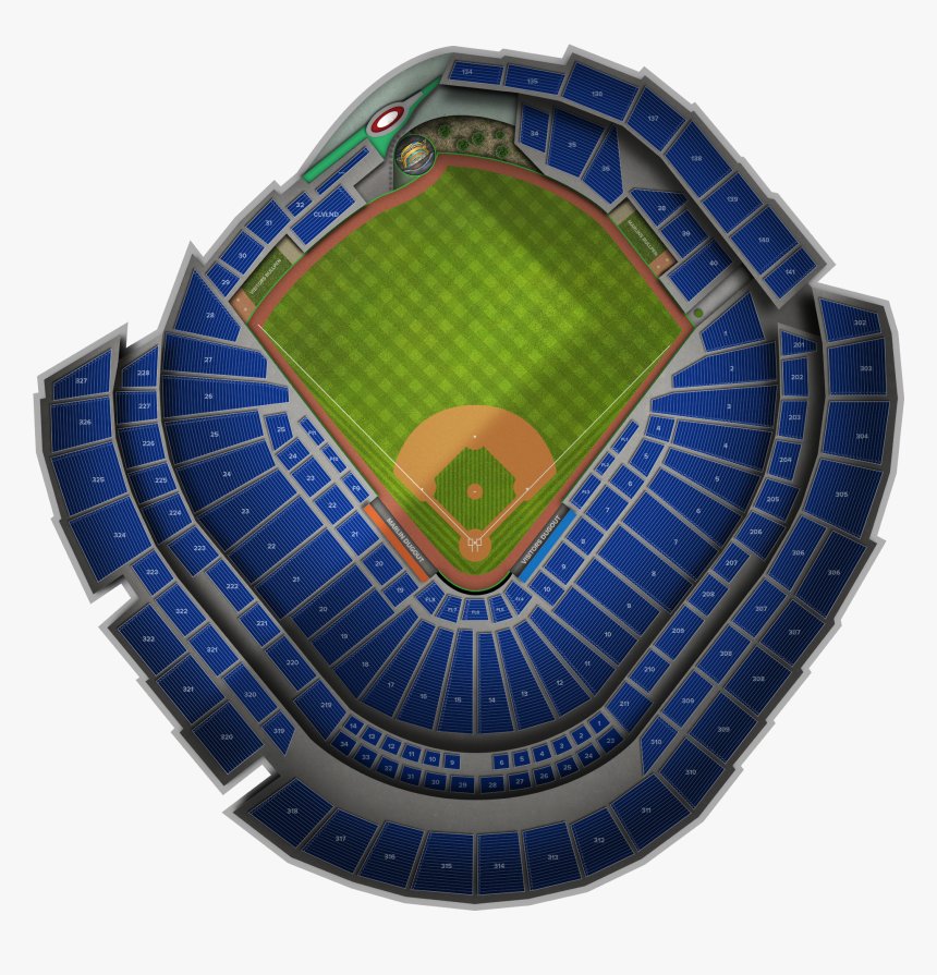 Philadelphia Phillies At Miami Marlins At Marlins Park - Soccer-specific Stadium, HD Png Download