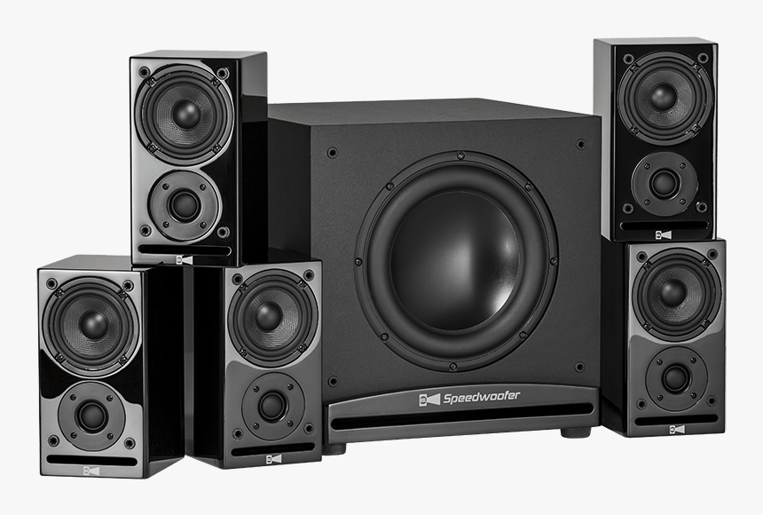 1 Home Theater Speaker System - Home Theatre Png, Transparent Png
