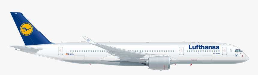Transparent United Airplane Png - Png Lufthansa, Png Download