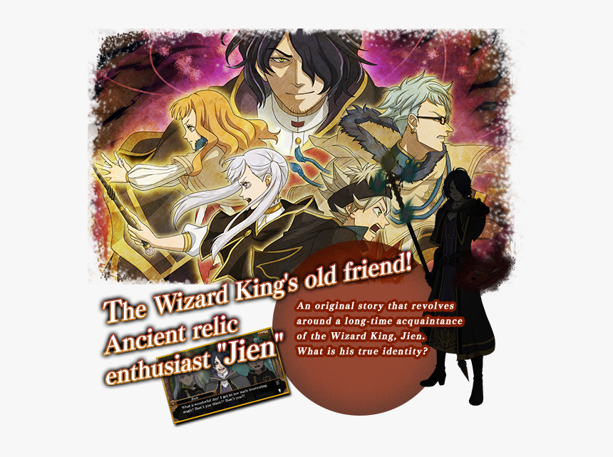 An Original Story That Revolves Around A Long-time - Black Clover Phantom Knights, HD Png Download