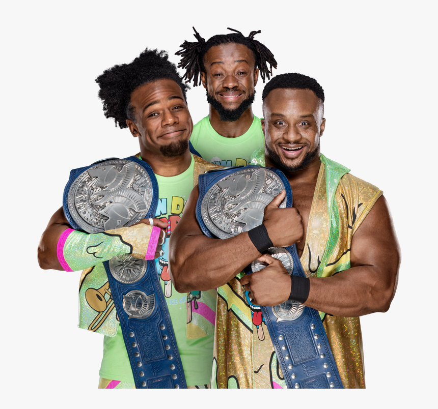 Wwe The New Day Png - New Day Smackdown Tag Team Champions, Transparent Png