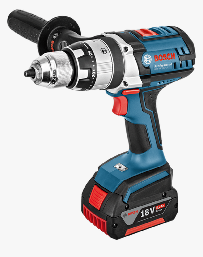 Drill Png - Bosch Gsb 18 Ve 2 Li, Transparent Png