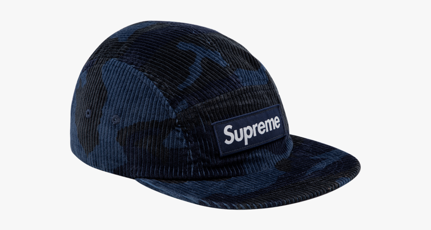 Supreme Camo Corduroy Camp Cap Fw - Baseball Cap, HD Png Download