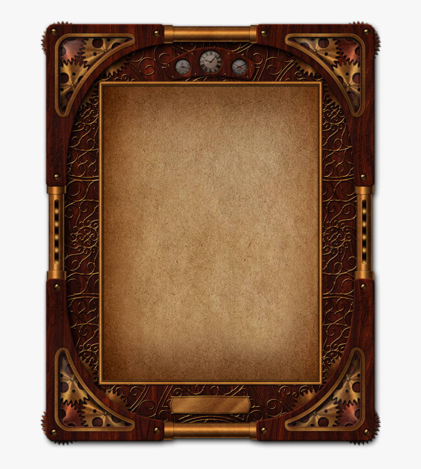 Steam Punk Art Frame, HD Png Download