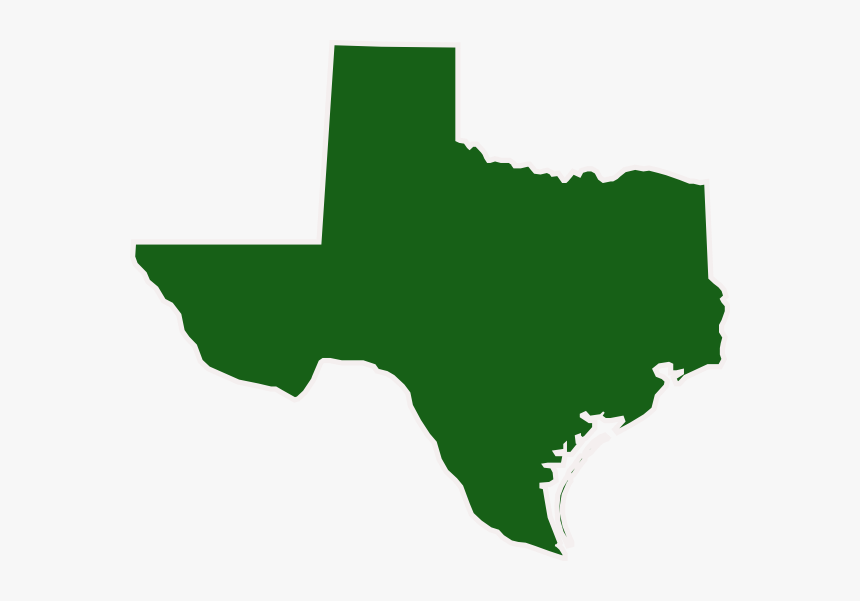Dark Green Texas Svg Clip Arts - Texas State Png, Transparent Png