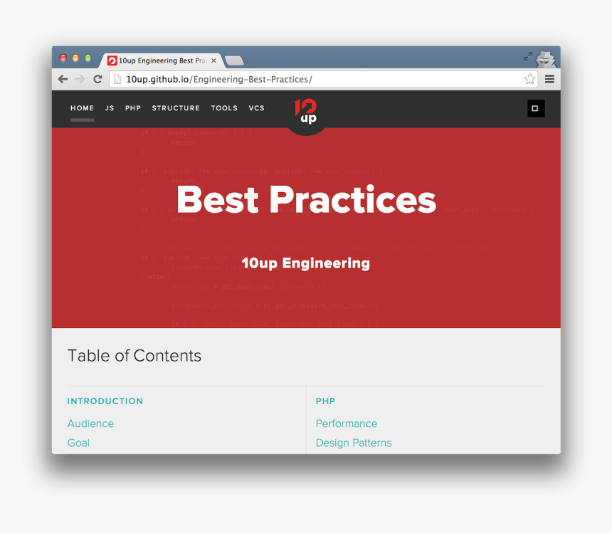 10up S Best Practices Were Created In An Effort To - Metodologia Agil, HD Png Download