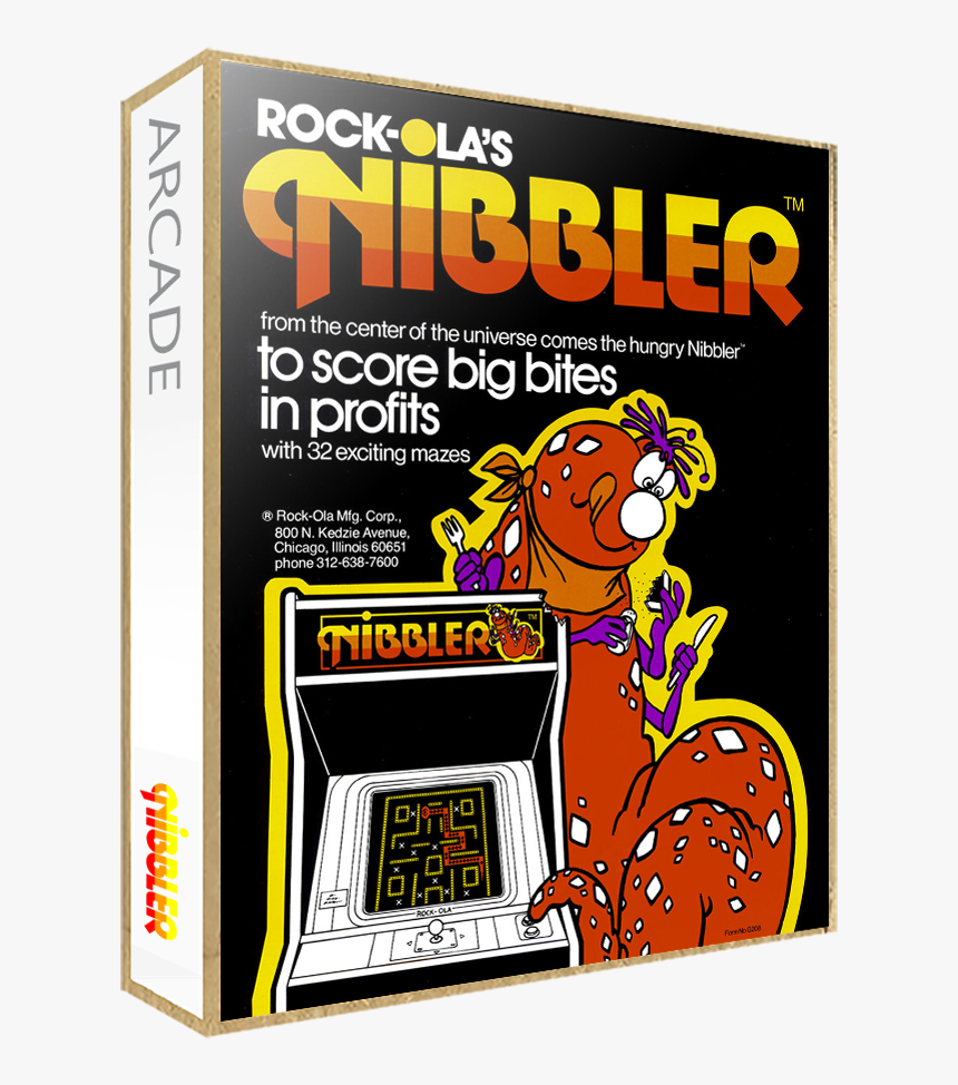 Nibbler - Advertisement Flyer - Front Nibbler - Box - Cartoon, HD Png Download