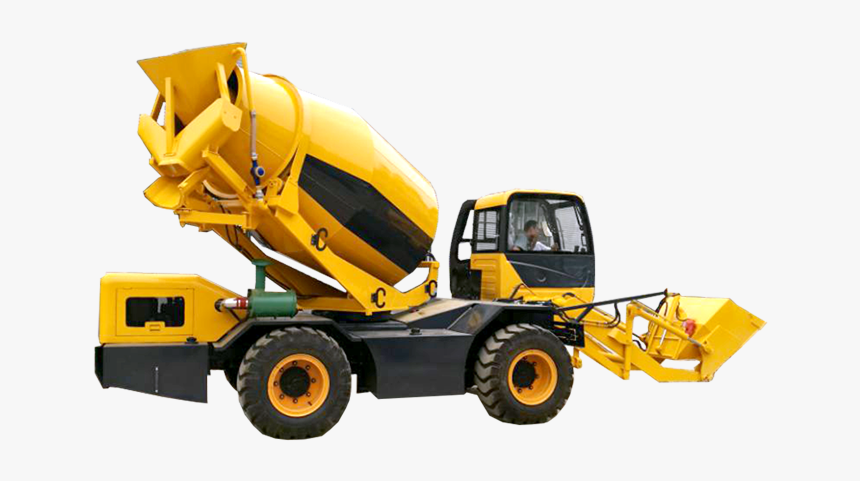 Concrete Mixer Truck Png, Transparent Png