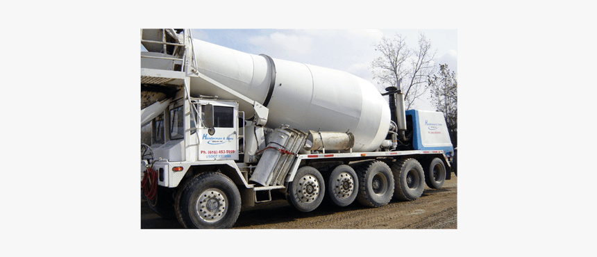 Mixer Truck Delivery - Truck, HD Png Download