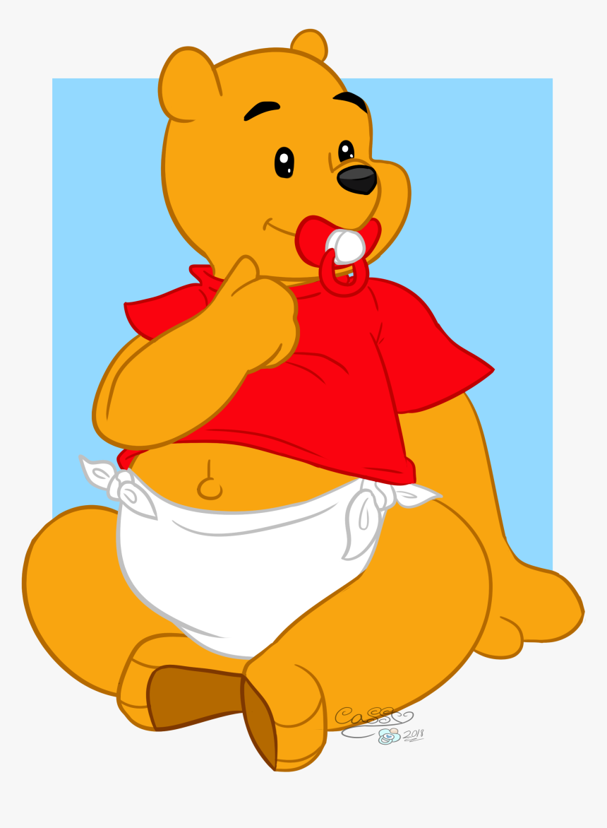 Transparent Baby Winnie The Pooh Png - Winnie The Pooh Belly Button, Png Download