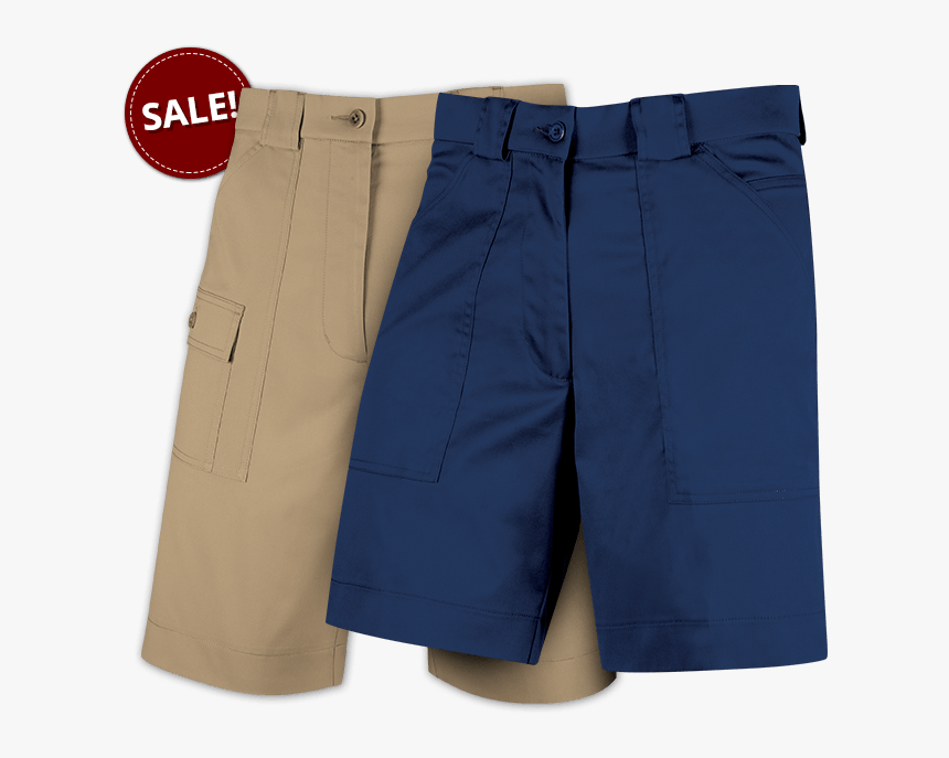 Dark Blue Inlet Shorts On Top Of Khaki Marchal S Cargo - Bermuda Shorts, HD Png Download