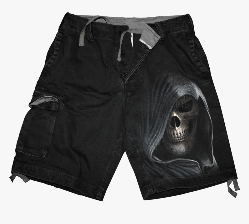Darkness Cargo Shorts - Shorts For Goth Mens, HD Png Download