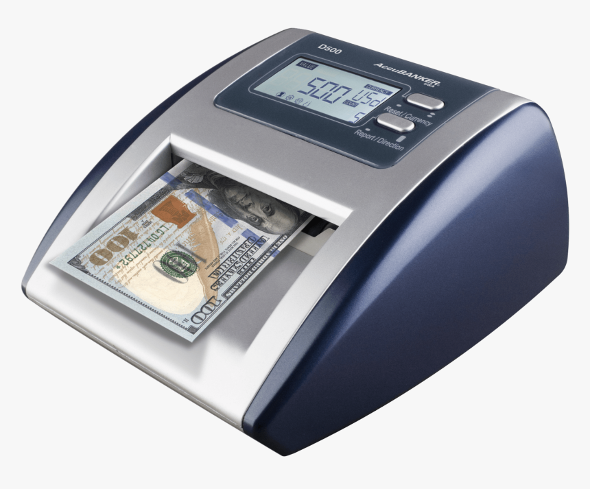 Blue Hundred Png - Counterfeit Money Detection Machine, Transparent Png