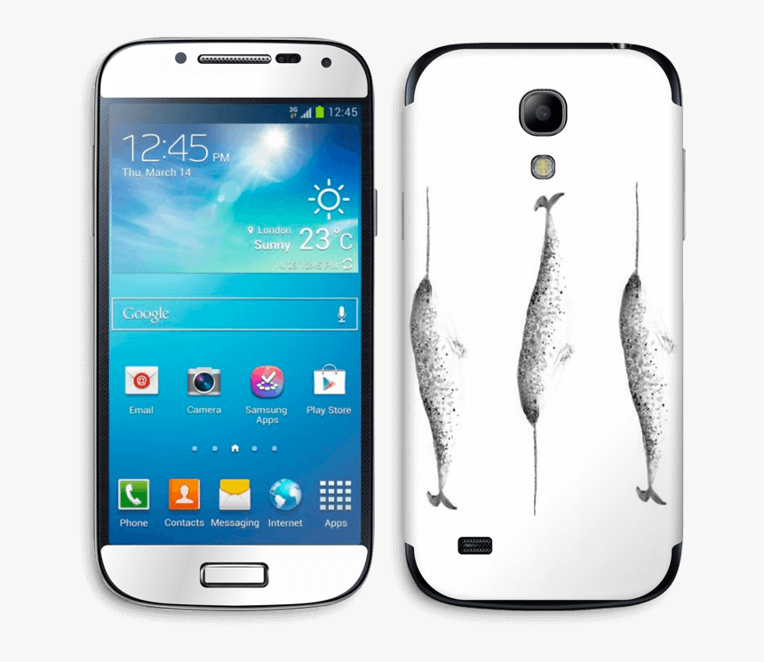 Narwhale Skin Galaxy S4 Mini - Case Samsung S4 Big, HD Png Download