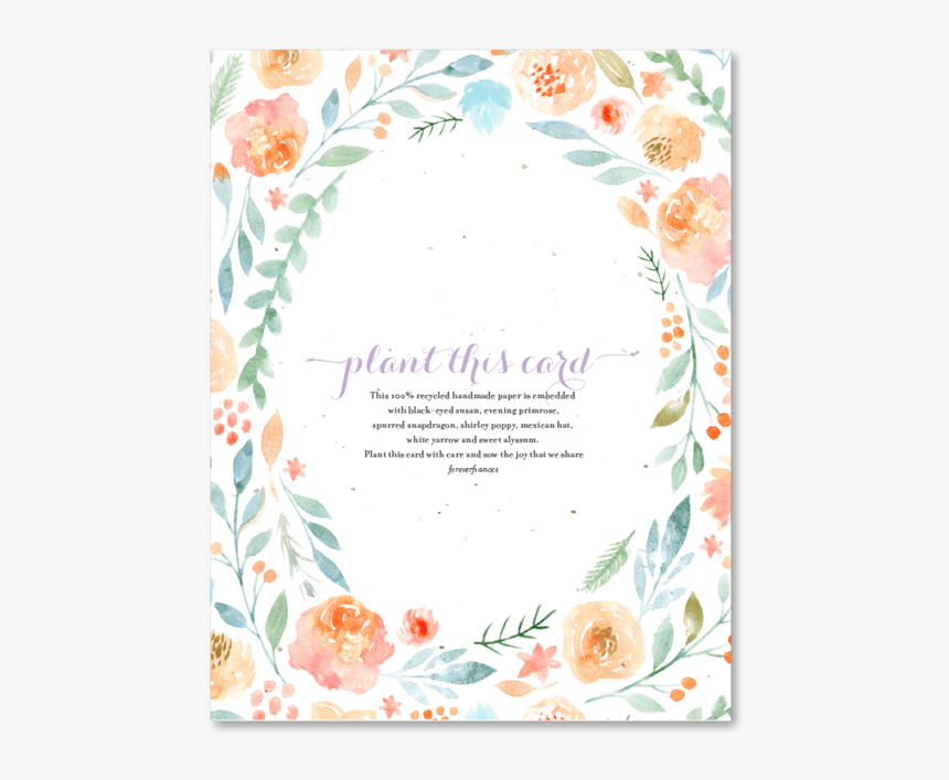 Peach And Orange Wedding Invitations, HD Png Download