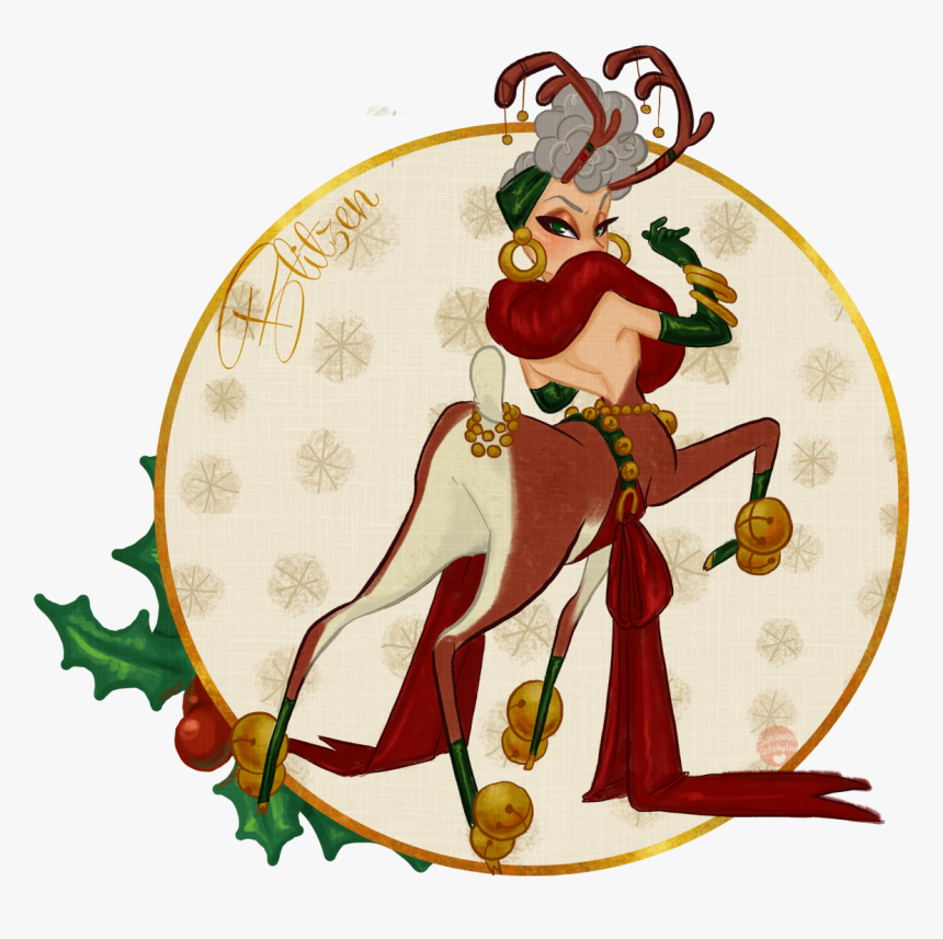 You Know Dasher, And Dancer, And - Transparent Png Santa's Vixen, Png Download