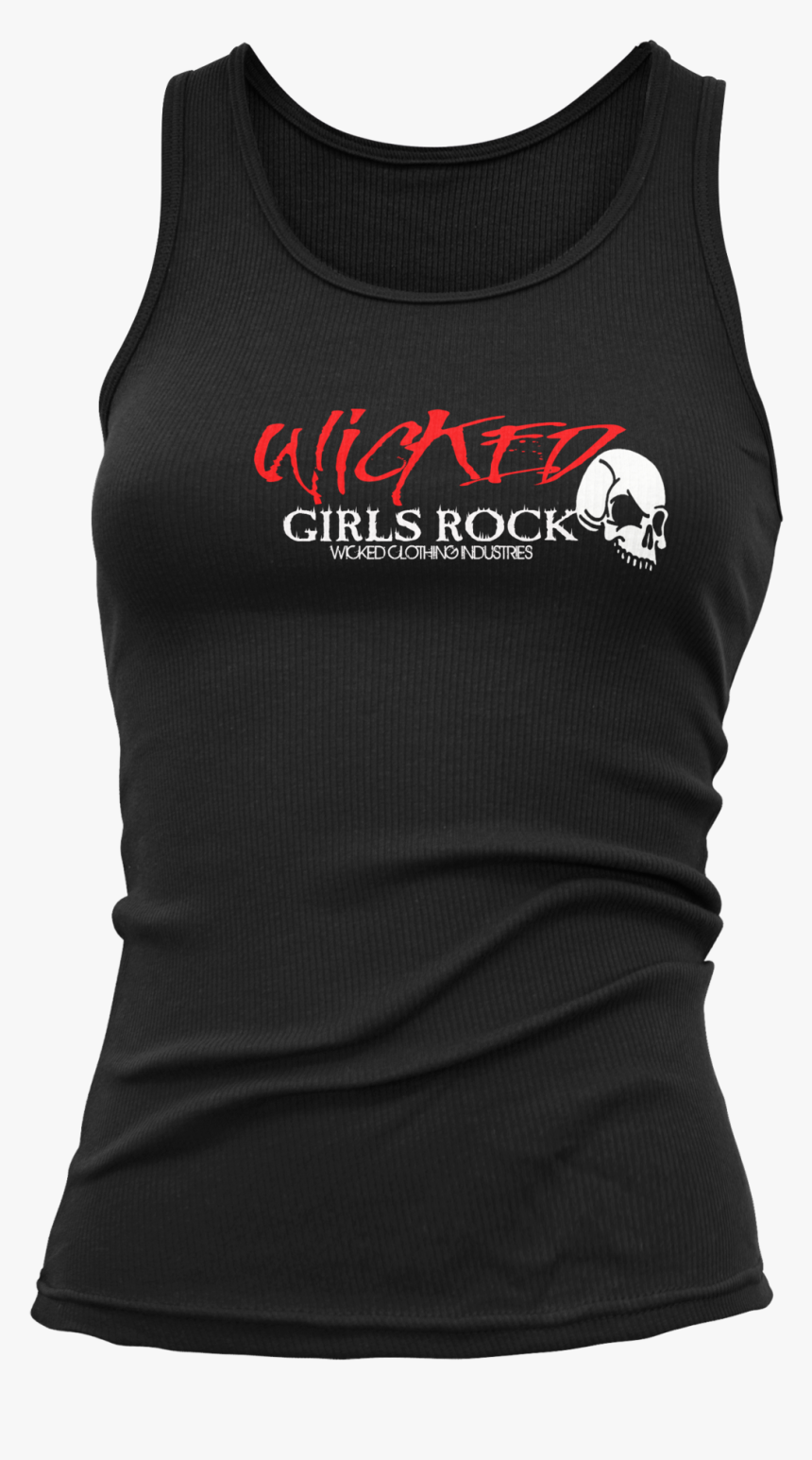 Women S Black Tank Top - Active Tank, HD Png Download
