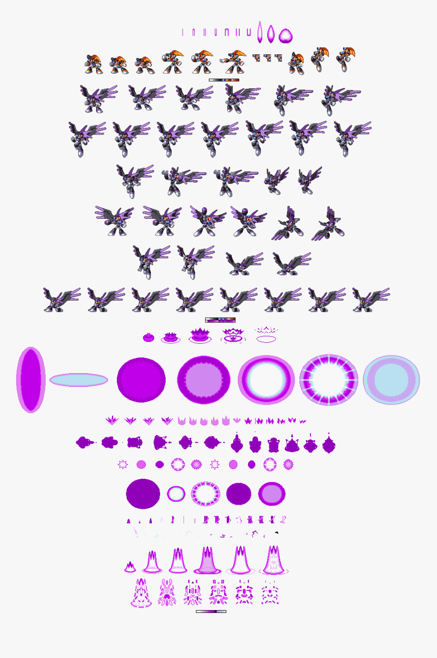 Sprites Inc - Mega Man Bass Sprite, HD Png Download