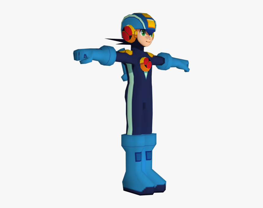 Download Zip Archive - Megaman Battle Network 3d Model, HD Png Download