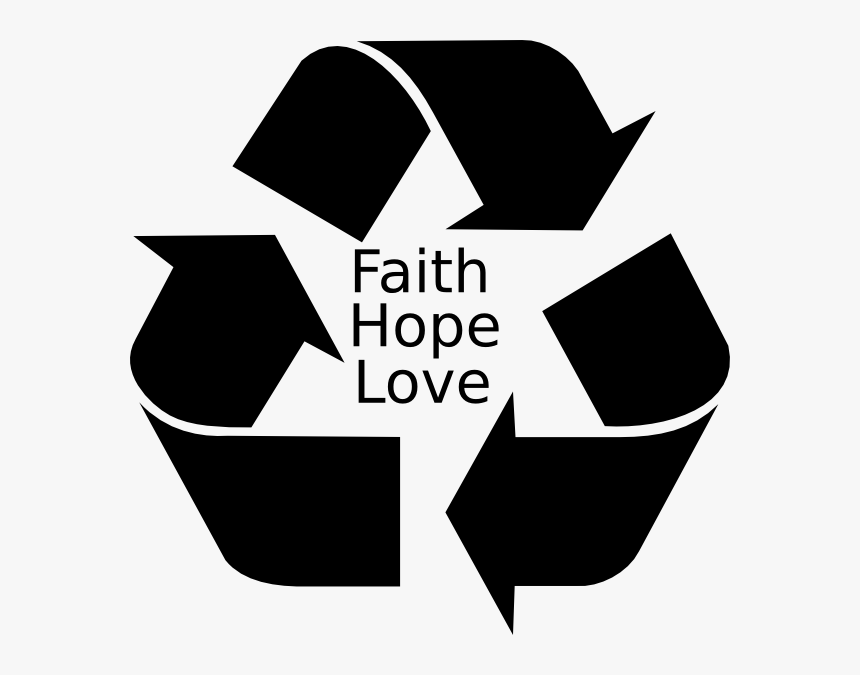 Hope Clipart Faith - Australian Recycle Symbol, HD Png Download