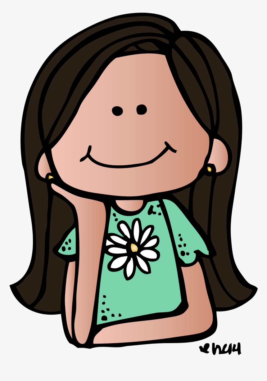 Melonheadz Teacher Brown Hair Brown Hair Teacher Clip Art, HD Png