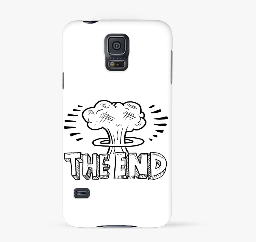 Case 3d Samsung Galaxy S5 The End By Sami - Cartoon, HD Png Download