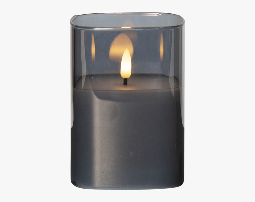 Led Pillar Candle Flamme - Candle, HD Png Download