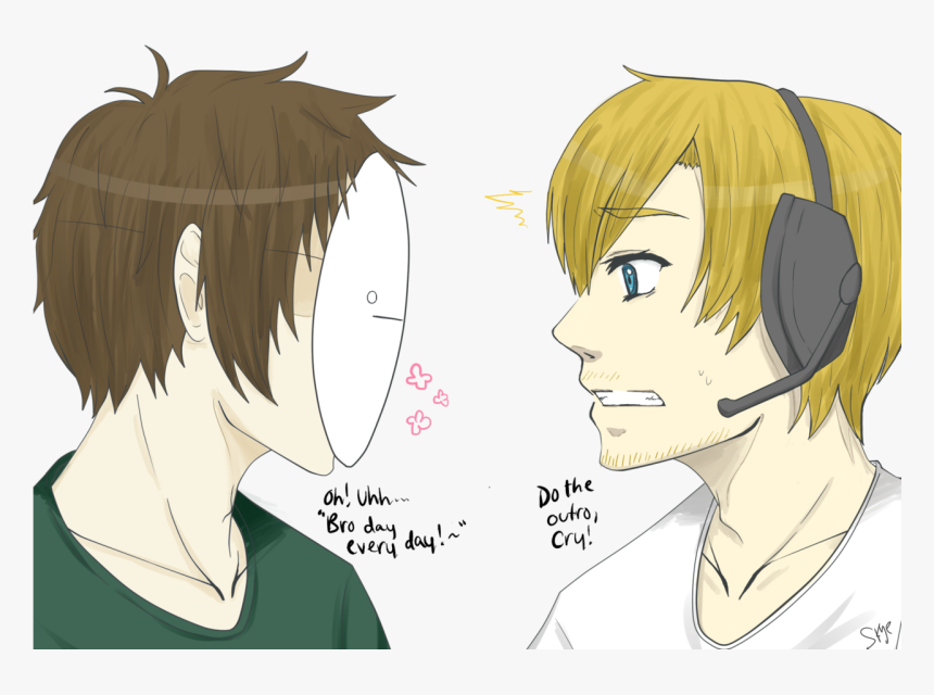 Pewdiepie Cry, HD Png Download