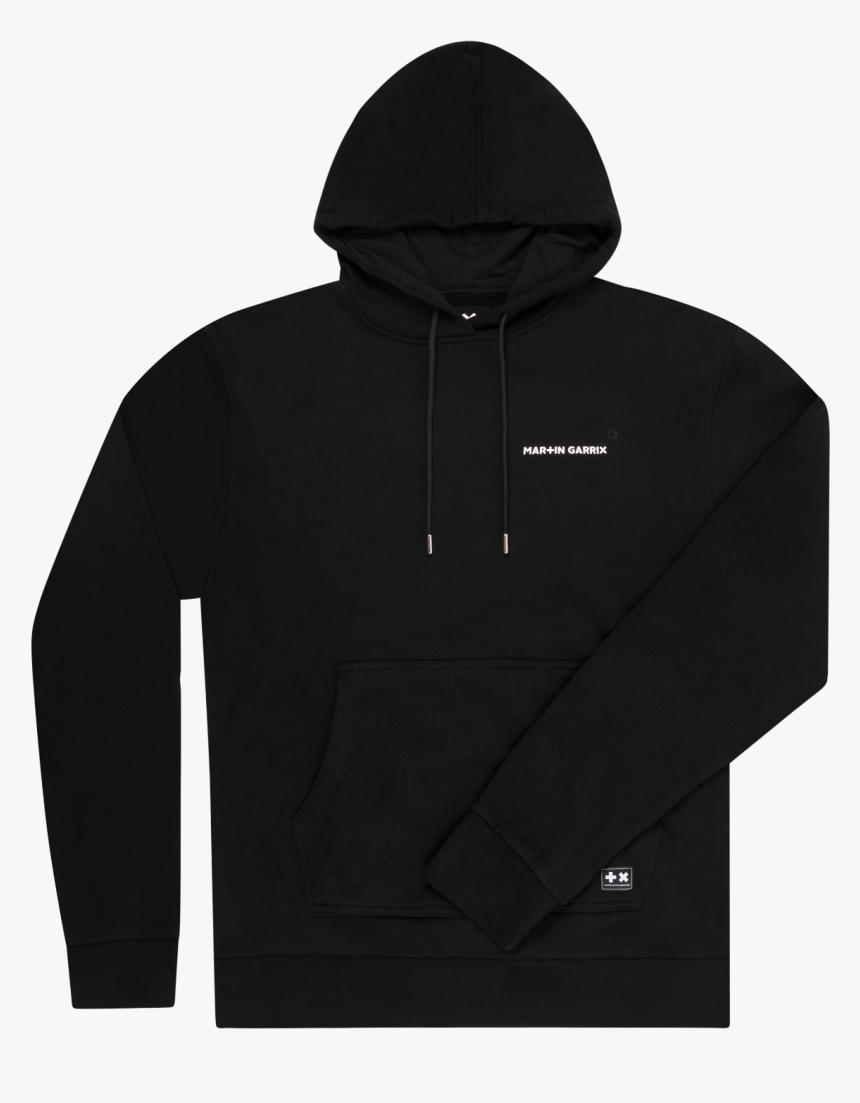 Hoodie Negro Logo Martin Garrix, HD Png Download