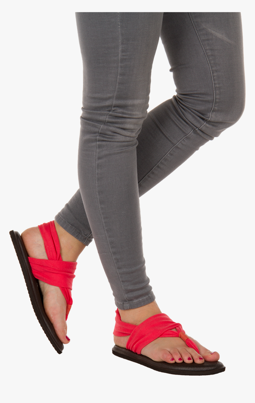 Sanuk Slippers Yoga Sling - Suede, HD Png Download