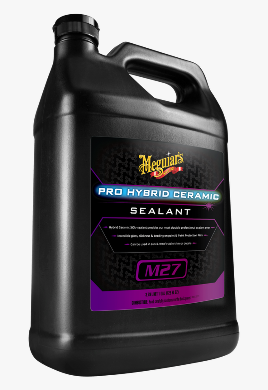 Meguiar’s M27 Pro Hybrid Ceramic Sealant 1 Gallon - Meguiar's Rinse Free Express Wash & Wax, HD Png Download