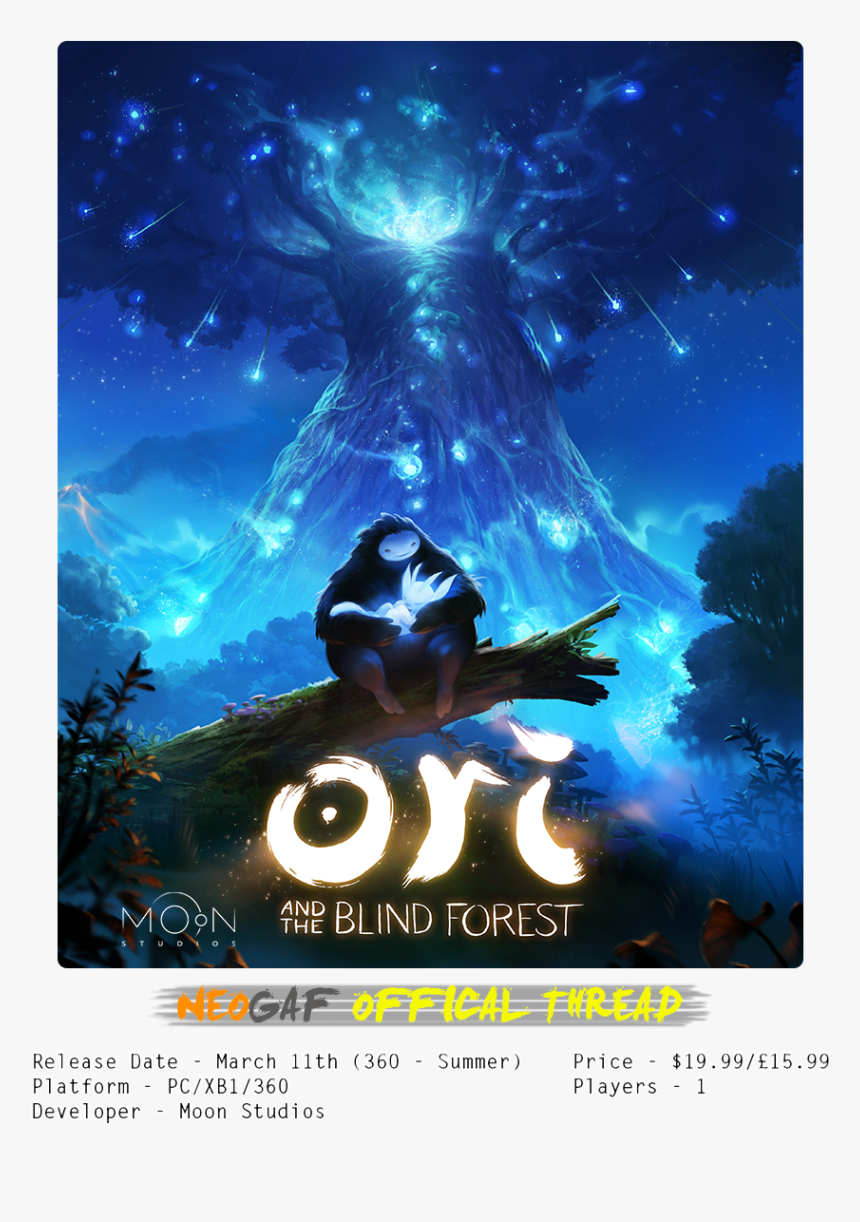 Ori And The Blind Forest Cover, HD Png Download