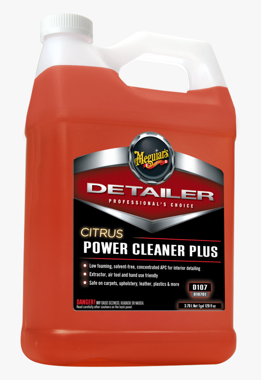 Meguiars D10701 Citrus Power Cleaner Plus, 1 Gallon - Meguiars Citrus Power Cleaner Plus, HD Png Download