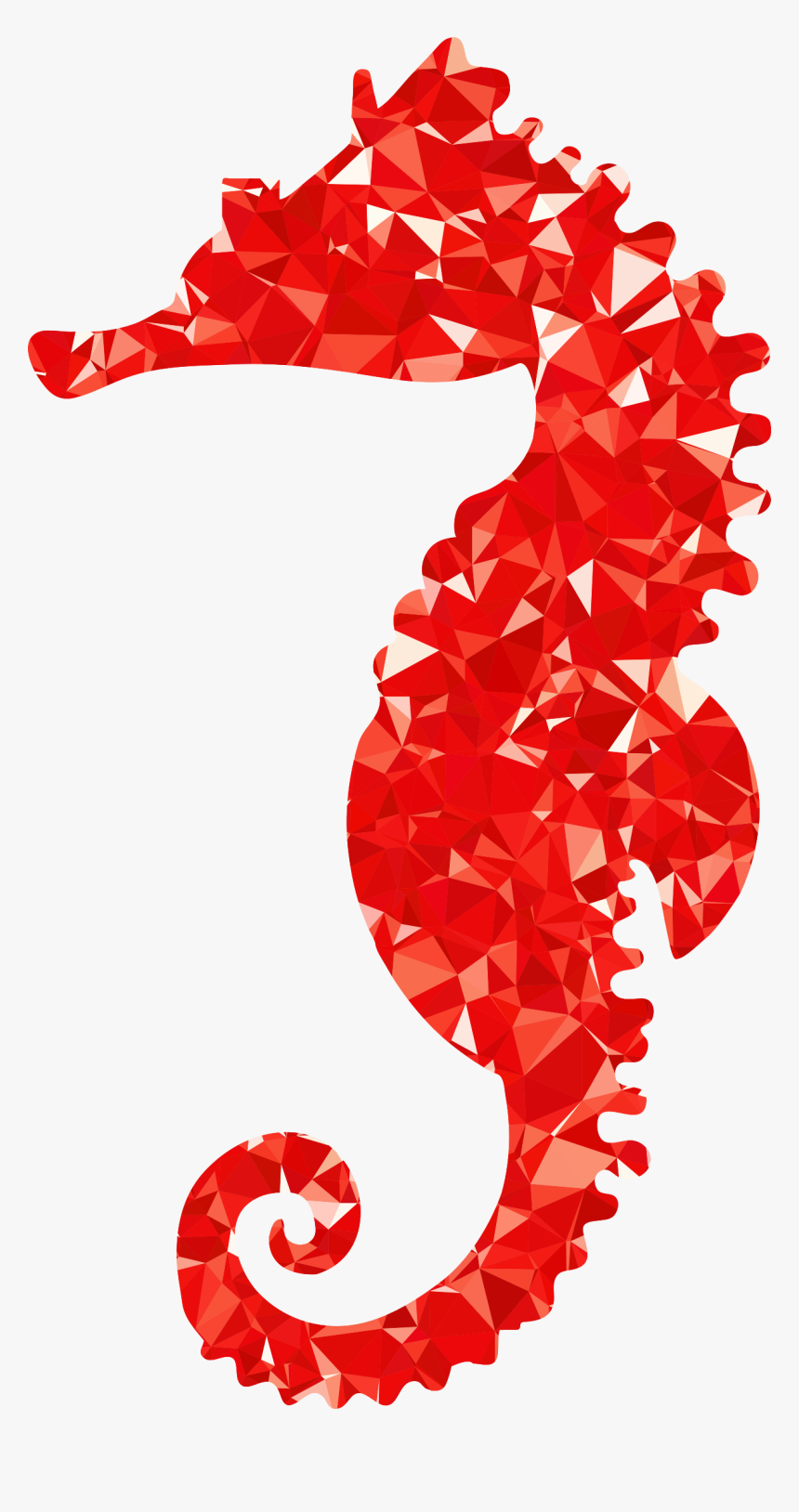 Free Png Images Download Seahorse - Red Seahorse Png, Transparent Png