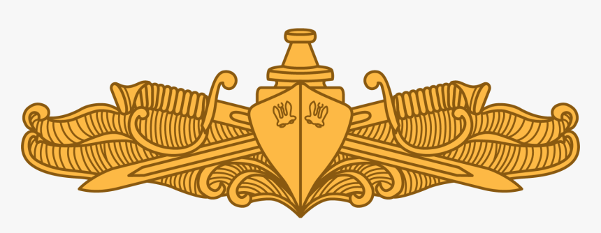 Clipart Anchor Cpo - Us Navy Surface Warfare Clipart, HD Png Download