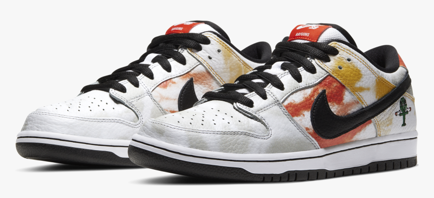 Image Of Nike Sb - Nike Sb Dunk Low Raygun Tie Dye White, HD Png Download