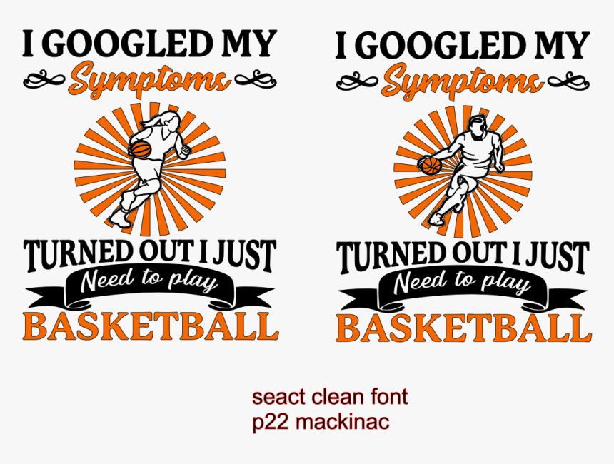 I Googled Symptoms Just Need To Play Basketball - Revolution Surrealiste, HD Png Download