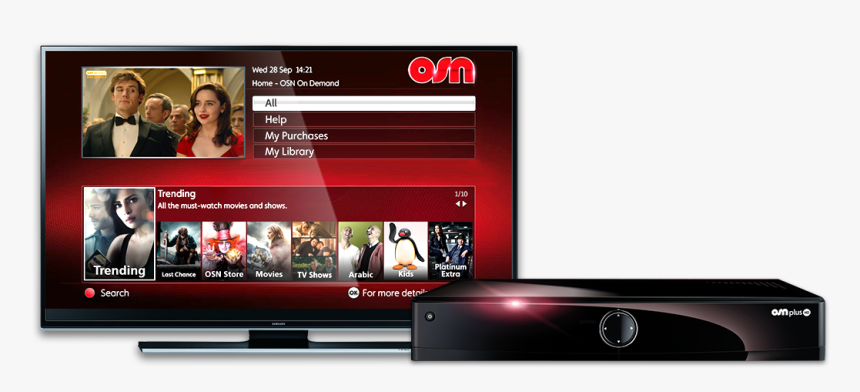 Connect Osn To Wifi , Png Download - Osn Get It All, Transparent Png