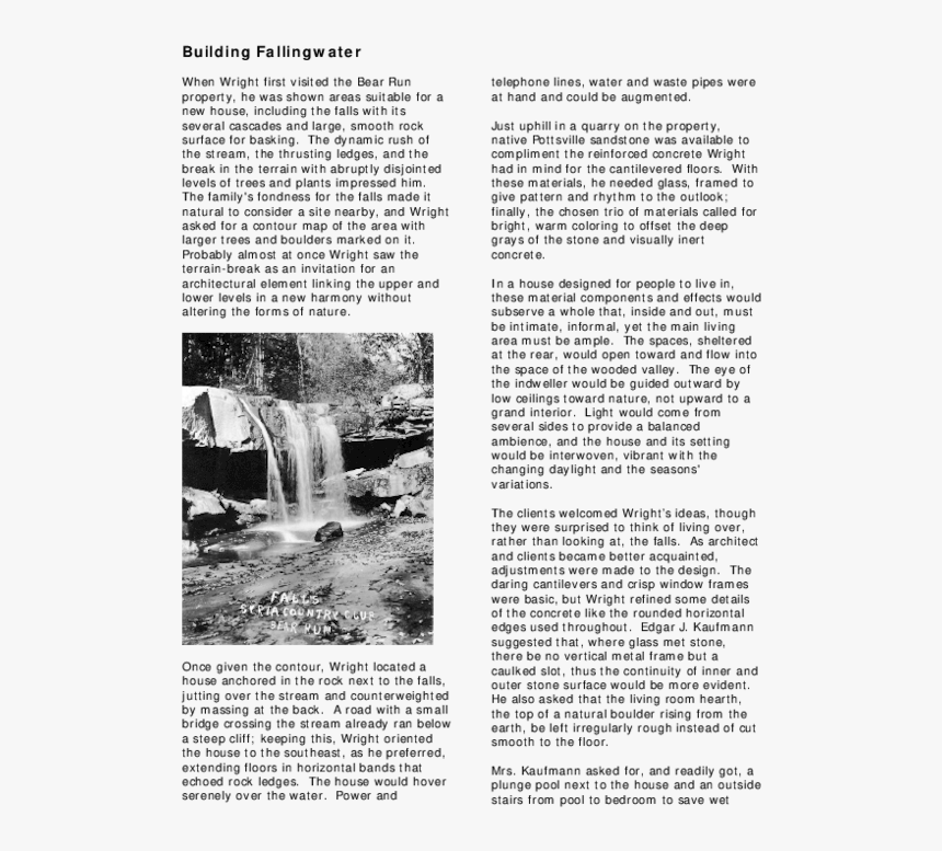 Waterfall, HD Png Download