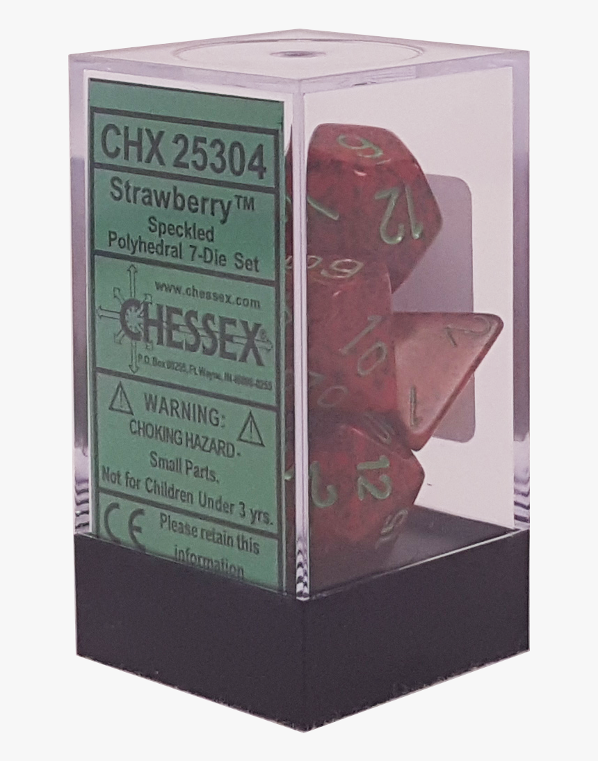 Speckled Strawberry Polyhedral, HD Png Download