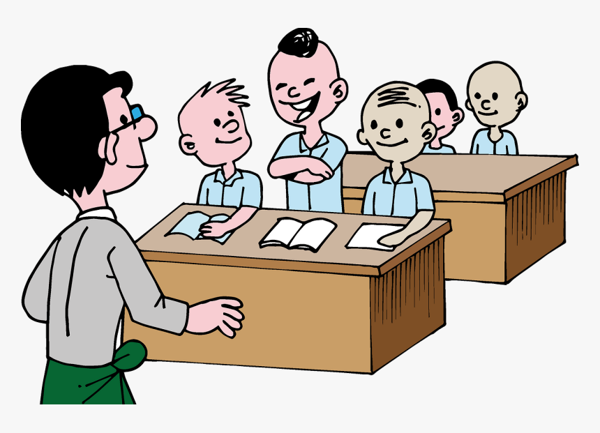 Kids In The Class Clipart - วัน ครู, HD Png Download