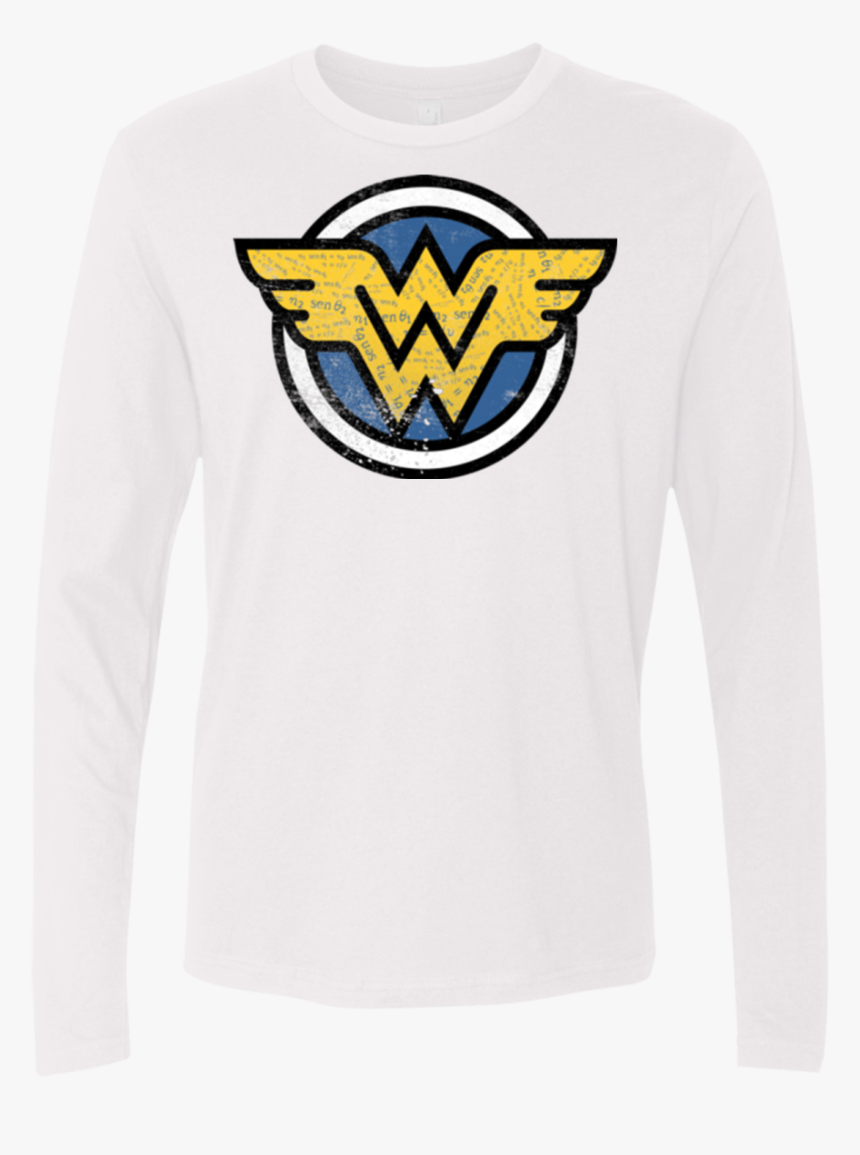 Wonder Woman Men S Premium Long Sleeve - Sweatshirt, HD Png Download