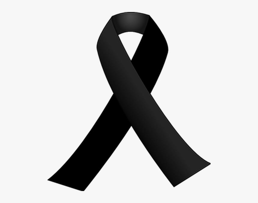 #luto - Transparent Black Ribbon Png, Png Download