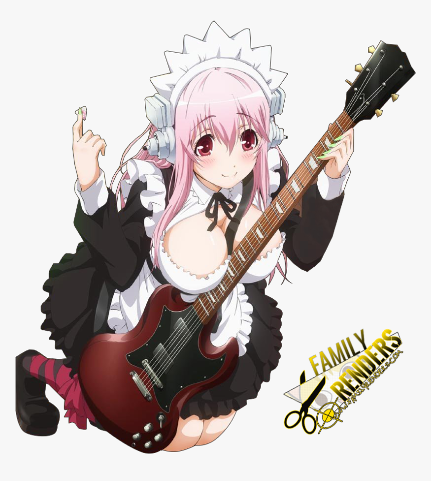 Render Super Sonico The Animation, - Soniani Super Sonico The Animation, HD Png Download