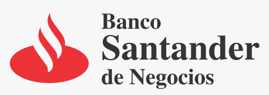Banco Santander De Negocios Logo Vector - Banco Santander De Negocios, HD Png Download