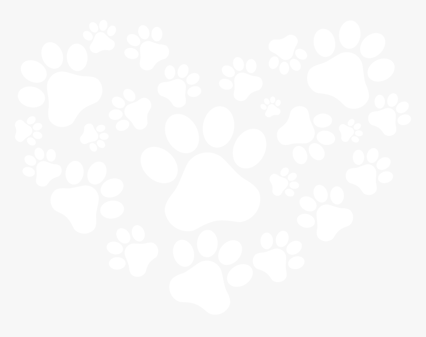 Transparent Dog Paw Heart Png - Circle, Png Download