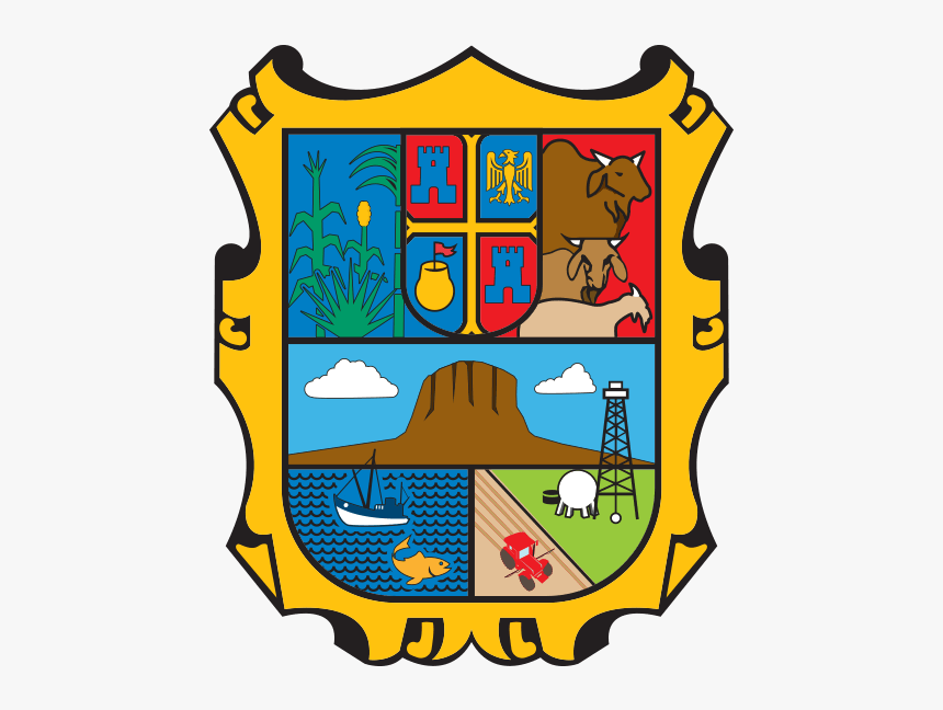 Escudo Del Estado De Tamaulipas, HD Png Download