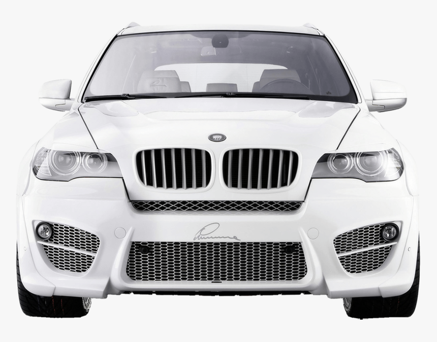 White Bmw Pininfarina - Transparent Car Png Front View, Png Download