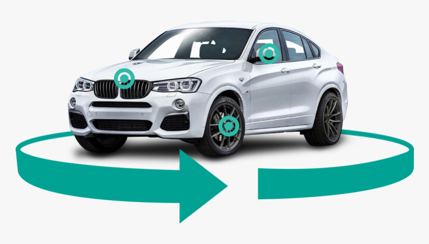 Engaging Car Shoppers Around The World - Bmw X4 White 2016, HD Png Download